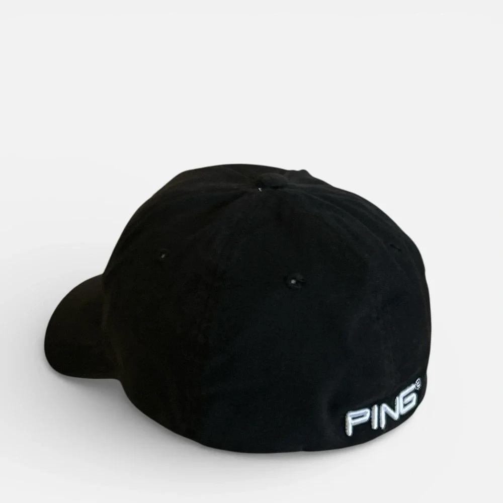 PING/ LEXUS Black Ball Cap with White Lexus Embroidery
